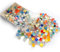 JIAMIAN 450 Pieces / 400g Mixed Colored Glass Mosaic Tiles, Glass Mosaic Kit, Tiny Mini Mosaic Tile, for Art & Crafts Home Decoration, Wall, Photo Frame