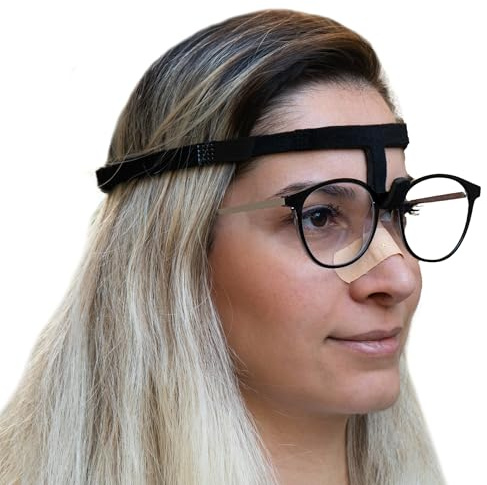 Pucka Customizable Glasses Holder Reduce Nose Pressure for Rhinoplasty Septoplasty and Broken Nose Recovery Support