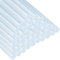 Diompirux 45 Pièces 11x 200 mm Baton de Colle Chaude, Bâton de Colle Transparents Universels pour Pistolet à Colle Chaude, Sans Solvant, Séchage Rapide, pour Bricolage, Artisanat, décoration festival