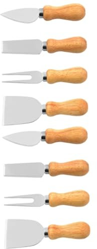 Cabilock 2 Set Coltello Da Formaggio Taglia Formaggio Coltello Da Sandwich Spatola Per Affettatrice Di Mannaia Per Formaggio Taglierina Acciaio Inossidabile Multifunzione