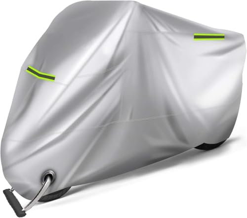 ffLilee Fundas Motos para Honda X-ADV 750 XADV 750 Forza 750 2021 2022 2023 2024,Cubierta Motocicleta Motorcycle Cover Cubre Moto Interior Exterior Impermeable UV Protector Accesorios