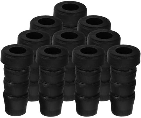 HEATSHAKING 20Stücke Teiliges Möbelrollen-einsatzset mit Lochdurchmesser Stuhlbeinkappen zur Einfachen Installation Schutz der Böden