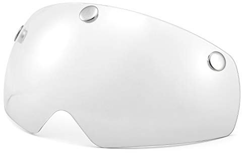 Lixada Fahrradhelmbrille Helmvisier Ersatzvisier Goggles für Zyklushelm nur