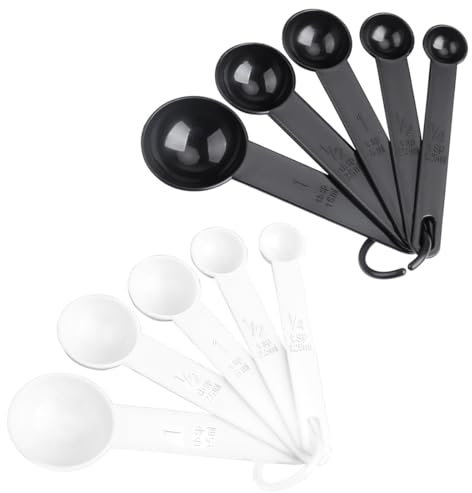 Tomedeks misurino grammi,cucchiaino misurino,cucchiaio misuratore,2 pezzi per liquidi/cibo/cucina/cottura
