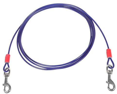 BCOATH Hundeleine Für Camping Und Reisen Robuste Tragbare Hundeschnur Mit Doppelhaken Für Große Hunde Anti-beißend Vielseitig Einsetzbar