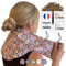 Chill&Rest - Bouillotte cervicales micro-onde déhoussable - Fabriquée en France - Coussin chauffant cervicales - Bouillotte seche - Ceinture chauffante règle douloureuse - Tour de cou chauffant