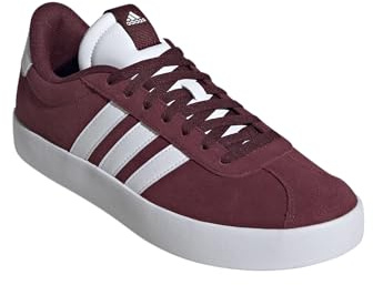 adidas VL Court 3.0 Sneaker Trainer Schuhe (Dark red, EU Schuhgrößensystem, Erwachsene, Numerisch, M, 37 1/3)