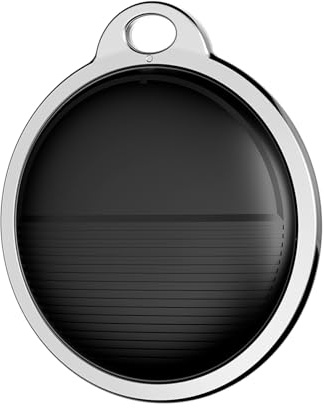 Mini étiquette de Suivi for système Uniquement, Dispositif Anti-Perte for clés, Portefeuille, Traceur GPS for Animaux Compagnie for Enfants, localisation en Temps réel(Black)