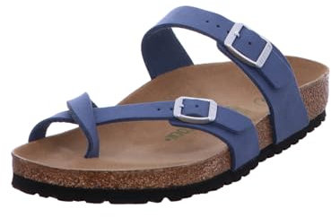 BIRKENSTOCK Damen Mayari Syn Sandale, elemental blue, 38