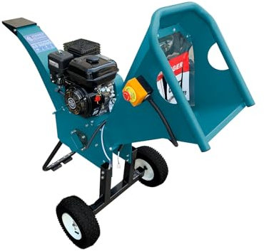 K&S Könner&Söhnen KS 500WS - Trituradora de madera de gasolina (6,5 CV, diámetro máximo de una rama 76 mm)