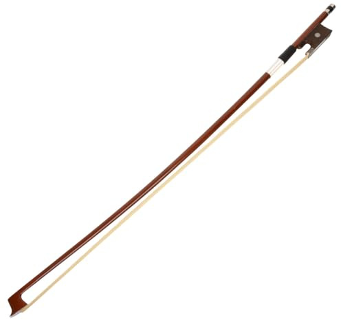 WESIEVYA Archet De Violon 4/4 En Bois Archet De Violon D'Entraînement Pour Débutants Et Étudiants Léger Et Bien Équilibré Sonorité Riche Prise En Main Confortable