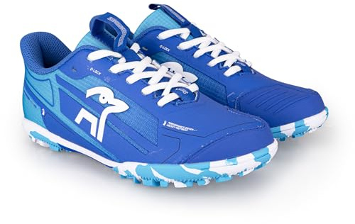 Kookaburra Orbit Junior Hockey Shoe – Size 5 | Blue | Lightweight with EVA Cushioning & High-Grip Multi-Surface Outsole