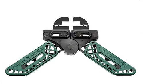 Pine Ridge Archery Kwik Stand Bow Support, Forest Green