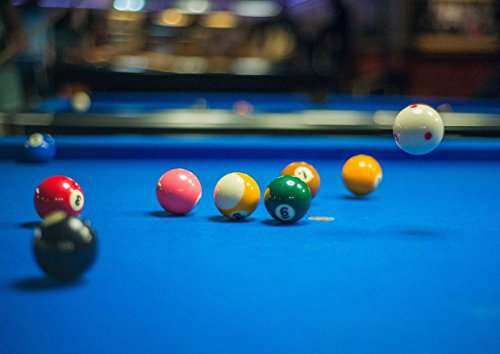 hansepuzzle 43044 - Billard Puzzle 260 Teile | Sport Puzzle mit hochwertiger Puzzle Aufbewahrung: Kartonbox und wiederverschließbarem Beutel | Puzzle-Maße: 41 x 28,7 cm