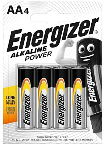Energizer Pile Std - Alcaline Stilo, 4 Pezzi