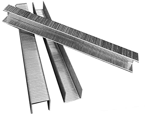 Steel Force 20 Gauge T50 Staples 3/8 Inch Crown 1/2 Inch Leg Length 5,000-Pack