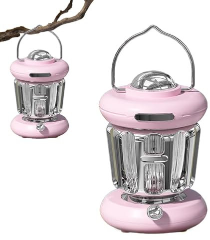 Faroles de camping colgantes, luces portátiles de senderismo, linterna de camping de mano, lámpara de luces de camping brillantes, herramientas de supervivencia vintage recargables para tormenta de