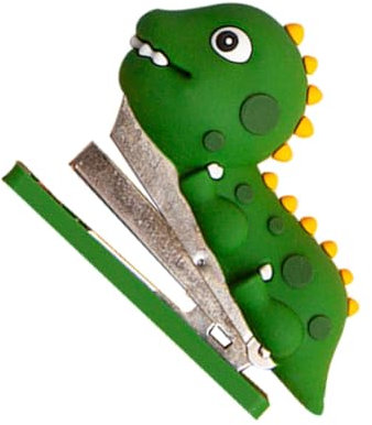 DIYEAH Mini Dinosaur Stapler for Adults and Stapler Boys and Girls for Home and Office Use