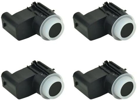 Sensores Alerta Sonido 4 Sensores Detectores Estacionamiento Marcha Atrás Automóvil 5J0919275A para Skoda para Fabia 2001-2014 para Roomster 2006-2015 5J0919275 Detección Distancia