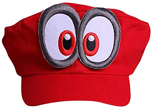 thematys® Super casquette de plombier héros de l'enfance - ensemble de costumes pour adultes & enfants - costume de plombier comme déguisements de carnaval enfants Cappy Cap (Style001)