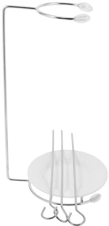 Didiseaon Supporto in Acciaio Inox per Spiedini Distribuzione Calore Uniforme Facile da Pulire e Usare Resistente all’Usura
