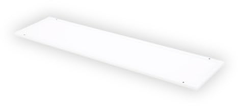 ENOVALITE LED Panel 120x30 cm ultraslim 4 Stück, flache Deckenleuchte 30W, 4000K Neutralweiß, 3300lm, UGR<19 blendfrei - 230V Deckenlampe Büro, Wohnzimmerlampe, Küchenlampe, Büroleuchten