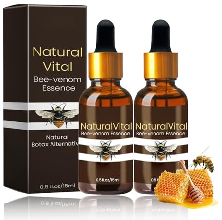Bienengift Serum - Anti Falten Serum Gesicht - Bee Venom Gesichtsserum - Anti Aging serum - Natürlich Moisturizer Face Feuchtigkeitsspendend - Anti Pigmentflecken Gesicht & Gegen Falten