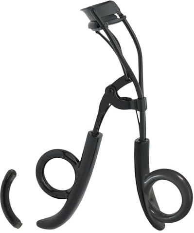 JAPONESQUE Pro Performance Eyelash Curler for Almond, Monolid or Hooded Eyes, Eye Lash Curler Delivers Sweeping Lash Volume & Eye Opening C Curl, Ergonomic Precision-Crafted Pivot Design