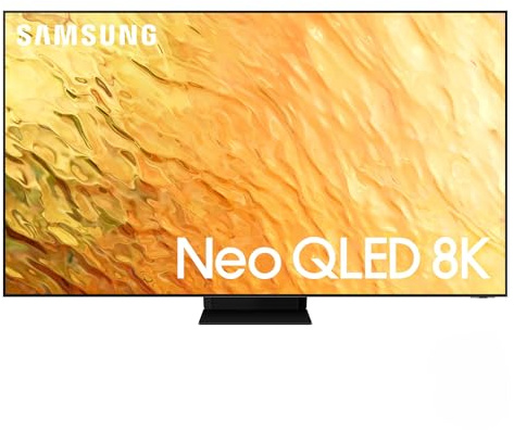 Samsung TV 75 QE75QN800BTXZT NEO QLED 8K, Quantum Matrix Pro, mini LED, rocessore Neural Quantum 8K, Infinity One Design, Attachable Slim One Connect, Dolby Atmos e OTS+