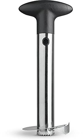 Cheer Collection Pineapple Corer And Slicer Tool, Stainless Steel Pineapple Core Remover with Non Slip Handle