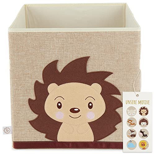 Bieco Riccio Piksi - Scatola giocattoli Kallax 33x33 cm