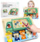 TOP BRIGHT Magnetspiel Labyrinth, Pädagogisches Motorikspielzeug 3 4 5 Jahre, Montessori Spielzeug ab 3 4 5 Jahre Kinder Geschenk Mädchen Junge