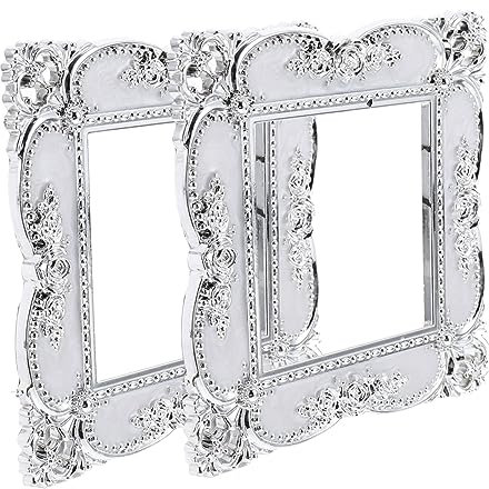 Angoily 2st Schalteraufkleber Aus Acryl 3d-wandpaneel Aufkleber Für Wandschalter Selbstklebender Schalteraufkleber Aufkleber Für Lichtschalterabdeckung Aufkleber Abdecken Weiß Altmodisch