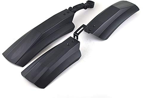 Parafango Bici,Set Parafanghi Bici Neve Bicicletta Parafango 20 pollici 26inch Fat Bike Fender 2pcs parafango anteriore posteriore Guard for Fatbike MTB Biciclette Ciclismo Parafanghi bici