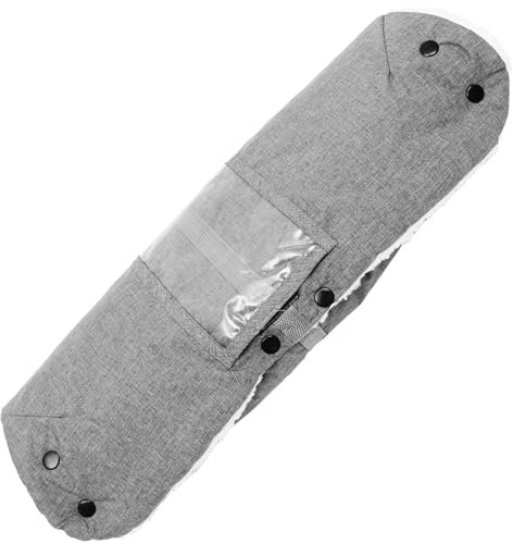 ANDRESLAD Isolierter Kinderwagen-handmuff Winddichter Kinderwagenfäustlinge Für Kaltes Wetter Warme Winterkinderwagenhandschuhe Aus Baumwolle