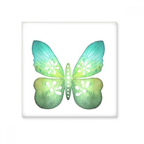Feuille verte Papillon avec motif floral en céramique Bisque carrelage de salle de bain Décor de cuisine Carreaux de céramique murale Carreaux, sku00372194f22212-S