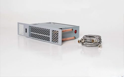KPH-2400 Classic - Kitchen Plinth heater - Central Heating - Hydronic - 2.4kW (Silver)