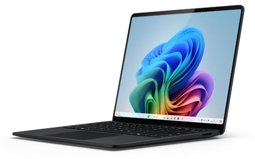 Microsoft Surface Laptop | Copilot+ PC | Ecran Tactile 13.8” | Snapdragon® X Elite | 16Go RAM | SSD 1To | Dernier Modèle, 7ème Edition | Noir
