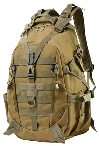 Mochila de viaje versátil para hombre, mochila de caza impermeable, mochila de camping, mochila de 35 litros para hombre, mochila impermeable para universidad, trabajo, escuela, caza