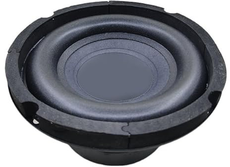 YUPEIUKLI Altavoces de 6,5 pulgadas/163 mm y 4 ohmios, subwoofer estéreo para automóvil, rangos completos, modificación de volúmenes Altos, Altavoces subwoofer para el hogar