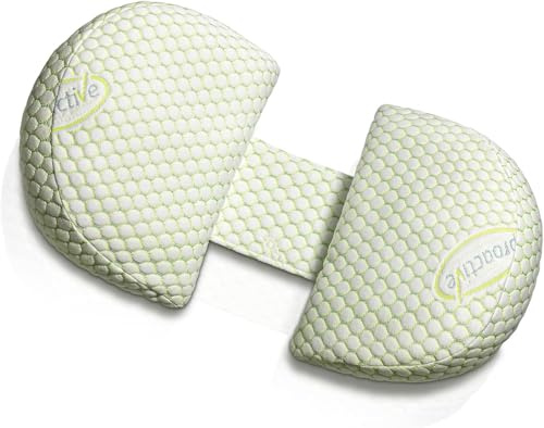 Oternal Cuscino per gravidanza per donne incinte, comodo cuscino premaman per chi dorme di lato, supporta schiena, pancia, fianchi e gambe, con fodera rimovibile e regolabile (verde, Plus)
