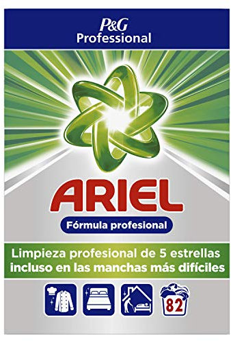 Ariel Professional Regolare Detersivo Per Bucato Polvere, 82 Lavaggi, Fresco