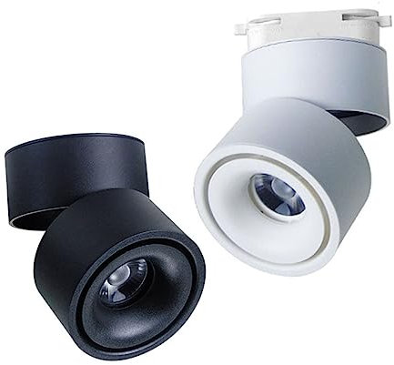 Lampade Faretti a soffitto Faretti a binario a LED for interni Testa di illuminazione a soffitto Faretti a soffitto a LED Faretto da incasso a superficie Lampada da soffitto Faretto Illuminazione a bi