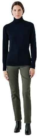 Caroll UJ015-DYLANB Cachemire Pull-Over, Marine, S Femme