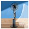 GOYUXV Ferngesteuerter Nebelventilator – Tragbarer Nebelventilator – 3 Kühlgeschwindigkeiten (16 Zoll) – Industrieller/kommerzieller Standventilator – Standventilator Mit 90-Grad-Oszillation