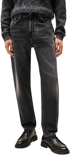 Tommy Hilfiger Men's Harlem Marcus Grey Mid Rise Jeans