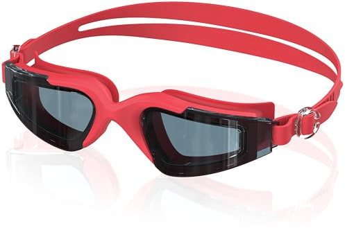 Ambienden Gafas Piscina Adultos Y JóVenes – Unisex Gafas Natacion Hombre Mujer – Lentes Antivaho HD ProteccióN UV, Sellado Impermeable Aptas Para Playa/Piscina