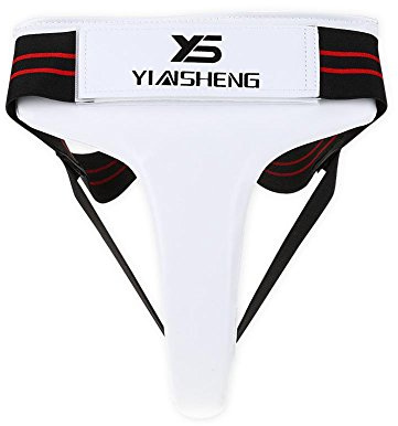 Women Groin Guard Protector MMA Martial Arts Boxing Groin Guard Support Cup Muay Thai Taekwondo Groin Support Shorts replacement for Female(M)