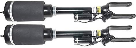 Huiruhy Paar Vorne Luftfederbeine Stoßdämpfer mit ADS 1643205813 Ersatz für ML-Class W164 GL-Class X164 W/Airmatic 2005-2016#1643204413 1643204613 1643206013 1643204313 1643205913