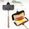 Toasted Sandwich Maker, Camping Toaster for Gas Stove, Double-Sided Breakfast Sandwich Maker, Non-stick Grilled Sandwich Panini Maker with Handle for Home Outdoors Camping (A)